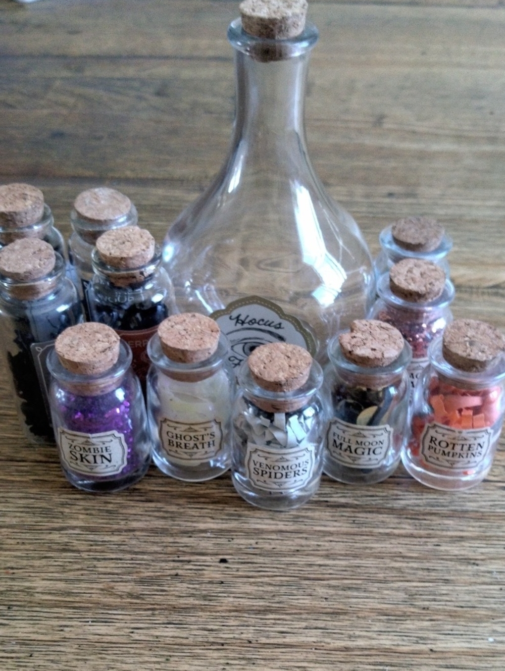 🦋 HALLOWEEN BOTTLE DECOR BUNDLE 🦋